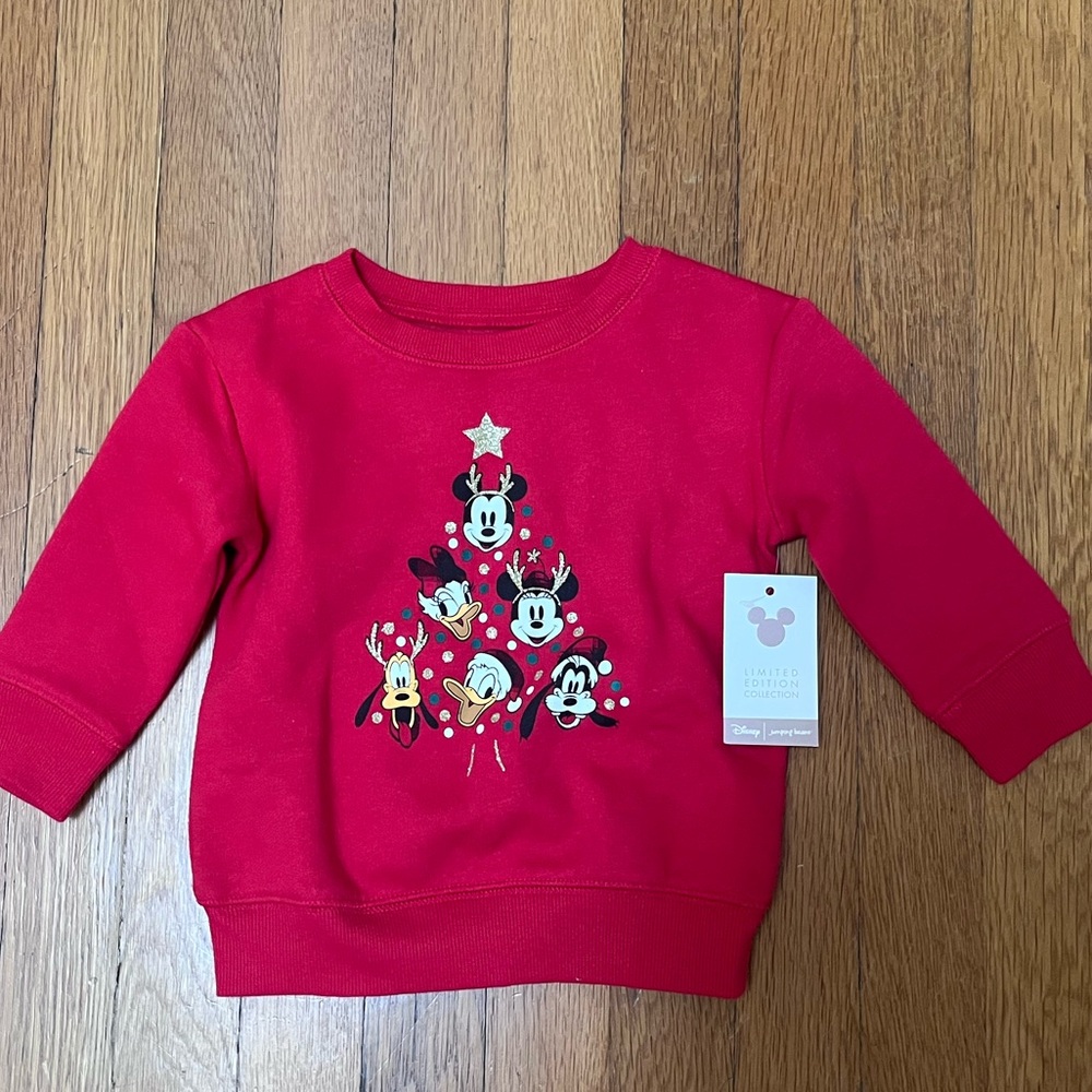 Brand new with tags, Disney Mickey Mouse Christmas sweat, Jumping Beans 18 month